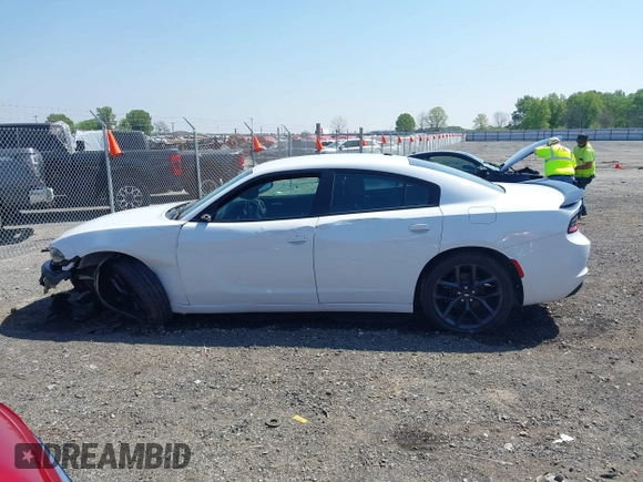 2019 Dodge Charger SXT with VIN 2C3CDXBG2KH505108, listed as a IAAI auction lot 41978890 with 45,394 mi miles. Bid and sale history available at carsss.com. Image 14.