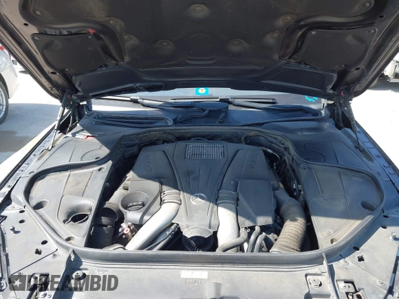 2014 Mercedes-Benz S-Class S 550 with VIN WDDUG8CB9EA009280, listed as a IAAI auction lot 42001730 with 217,213 mi miles. Bid and sale history available at carsss.com. Image 10.