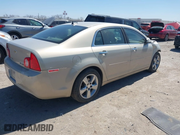 2012 Chevrolet Malibu 2LT with VIN 1G1ZD5E04CF190784, listed as a IAAI auction lot 41834190 with 128,261 mi miles and . Bid and sale history available at DreamBid. Image 4.