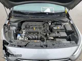 2022 Hyundai Accent SE z VIN 3KPC24A63NE167856, wystawiony jako Copart lot #49349555 z przebiegiem 13 854 mil mil oraz Szkoda całkowita • Salvage title. Historia ofert i sprzedaży dostępna na DreamBid. Obrazek 12.