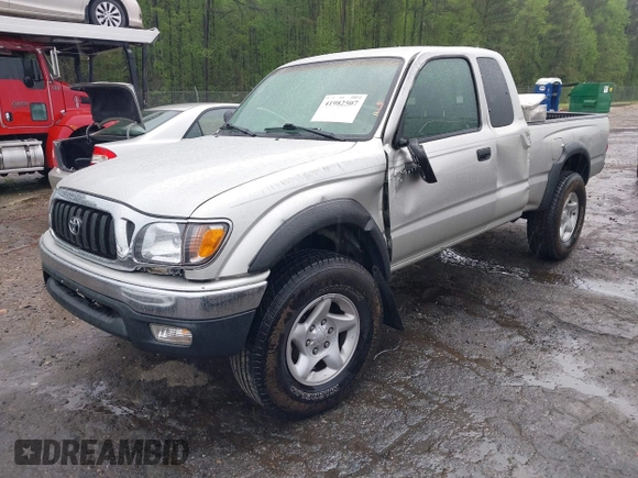 2004 Toyota Tacoma with VIN 5TEWN72N04Z430419, listed as a IAAI auction lot 41982507 with 191,802 mi miles and . Bid and sale history available at DreamBid. Image 15.