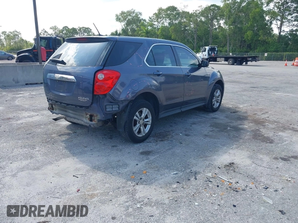 2013 Chevrolet Equinox LS z VIN 2GNALBEK6D6265950, wystawiony jako IAAI lot #42302761 z przebiegiem 180 078 mil mil oraz . Historia ofert i sprzedaży dostępna na DreamBid. Obrazek 4.