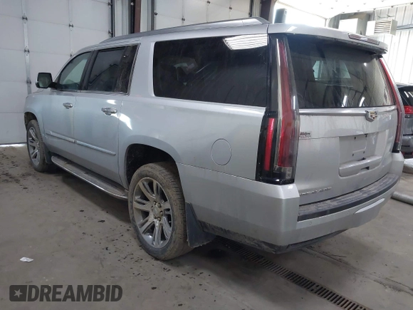 2016 Cadillac Escalade ESV Premium Collection z VIN 1GYS4JKJ9GR365012, wystawiony jako IAAI lot #41962570 z przebiegiem 97 138 mil mil oraz . Historia ofert i sprzedaży dostępna na DreamBid. Obrazek 3.