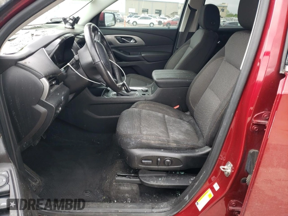2019 Chevrolet Traverse LT Cloth with VIN 1GNERGKW3KJ197742, listed as a Copart auction lot 51709065 with 0 mi miles and Non Repairable. Bid and sale history available at carsss.com. Image 7.
