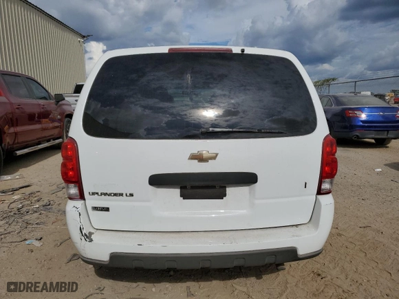 2008 Chevrolet Uplander LS with VIN 1GNDV23W98D209604, listed as a Copart auction lot 74589214 with 190,805 mi miles and Clean Title. Bid and sale history available at carsss.com. Image 6.