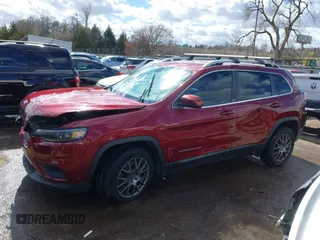 2020 Jeep Cherokee Altitude with VIN 1C4PJLLB3LD615567, listed as a IAAI auction lot 41716186 with 192,523 mi miles and . Bid and sale history available at carsss.com. Image 14.