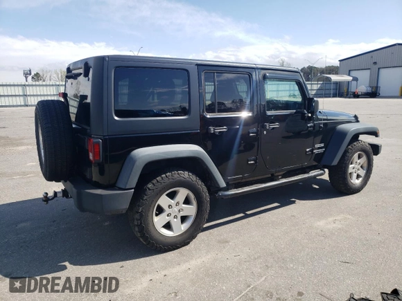 2013 Jeep Wrangler Unlimited Freedom z VIN 1C4BJWDGXDL702914, wystawiony jako Copart lot #49461175 z przebiegiem 191 610 mil mil oraz Czysty tytuł • Clean title. Historia ofert i sprzedaży dostępna na DreamBid. Obrazek 3.