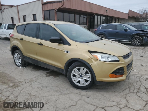 2014 Ford Escape S with VIN 1FMCU0F71EUC05389, listed as a Copart auction lot 43505165 with 151,582 mi miles and Non Repairable. Bid and sale history available at carsss.com. Image 4.