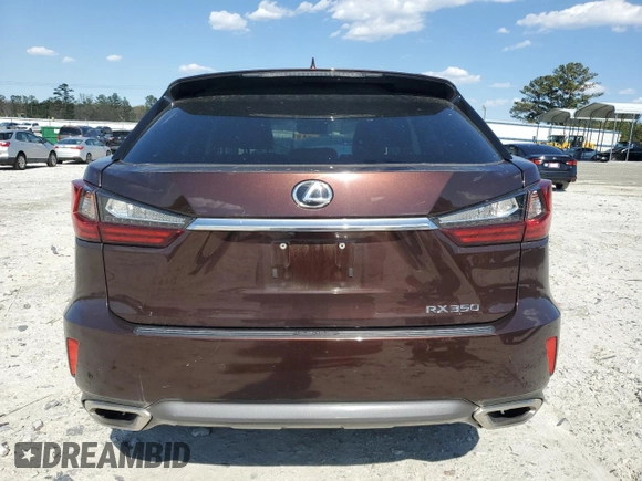 2018 Lexus RX with VIN 2T2ZZMCA8JC116316, listed as a Copart auction lot 50617515 with 73,963 mi miles and Salvage Title. Bid and sale history available at carsss.com. Image 6.