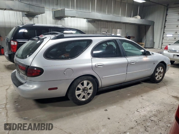 2002 Mercury Sable LS Premium with VIN 1MEHM59S72G626436, listed as a Copart auction lot 44957315 with 77,268 mi miles and Clean Title. Bid and sale history available at DreamBid. Image 3.