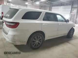 2017 Dodge Durango GT with VIN 1C4RDJDG1HC905141, listed as a Copart auction lot 47117145 with 201,605 mi miles and Salvage title. Bid and sale history available at DreamBid. Image 3.