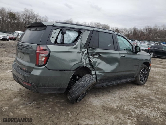 2024 Chevrolet Tahoe RST with VIN 1GNSKRKD1RR276257, listed as a Copart auction lot 43031155 with 7,802 mi miles and Salvage Title. Bid and sale history available at carsss.com. Image 3.