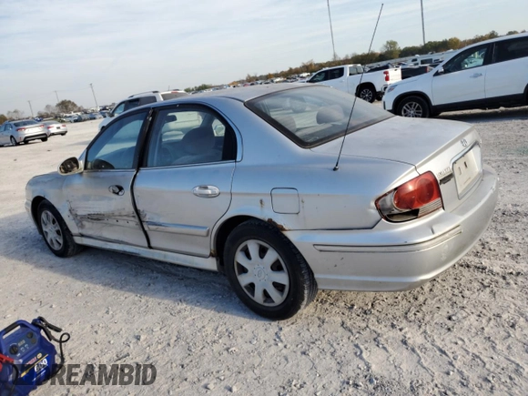 2004 Hyundai Sonata with VIN KMHWF25S34A047355, listed as a Copart auction lot 77249694 with 280,654 mi miles and Salvage Title. Bid and sale history available at carsss.com. Image 2.