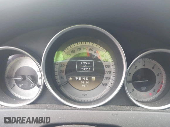 2012 Mercedes-Benz C 300 Sport with VIN WDDGF8BBXCR209813, listed as a IAAI auction lot 42446496 with 138,302 mi miles and . Bid and sale history available at DreamBid. Image 7.