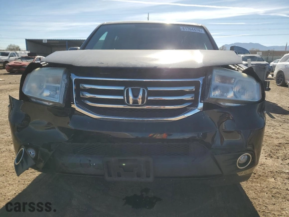 2014 Honda Pilot EX-L with VIN 5FNYF4H53EB027436, listed as a Copart auction lot 81764474 with 117,236 mi miles and Salvage Title. Bid and sale history available at carsss.com. Image 5.