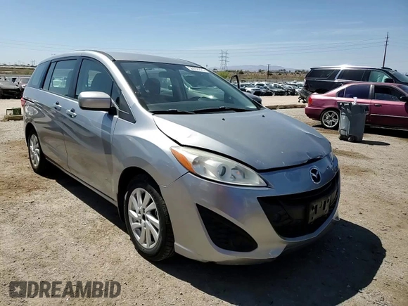 2012 Mazda 5 Sport with VIN JM1CW2BL3C0105912, listed as a Copart auction lot 50938335 with 117,479 mi miles and Salvage Title. Bid and sale history available at DreamBid. Image 10.