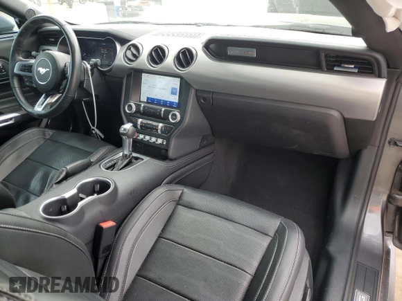 2023 Ford Mustang GT with VIN 1FA6P8CFXP5304962, listed as a Copart auction lot 54947875 with 12,317 mi miles and Salvage title. Bid and sale history available at DreamBid. Image 8.
