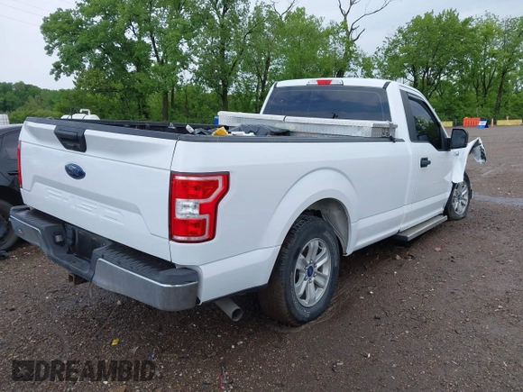 2019 Ford F-150 XL with VIN 1FTMF1C52KKD08601, listed as a IAAI auction lot 42256484 with 83,417 mi miles and . Bid and sale history available at DreamBid. Image 4.