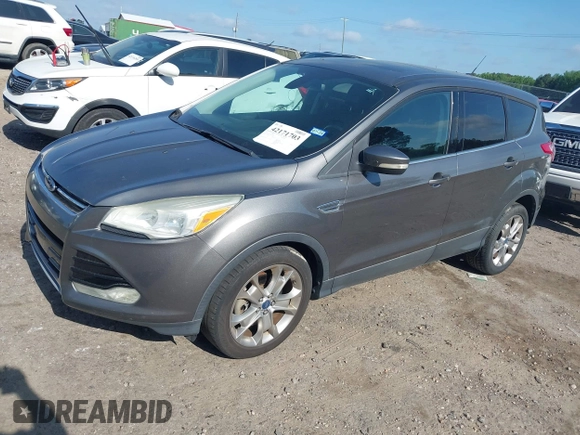 2013 Ford Escape SEL with VIN 1FMCU0H9XDUA14051, listed as a IAAI auction lot 42171703 with 193,988 mi miles. Bid and sale history available at carsss.com. Image 2.