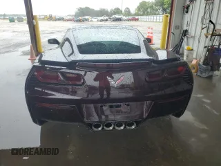 2016 Chevrolet Corvette 1LT with VIN 1G1YB2D78G5114902, listed as a Copart auction lot 65813404 with 70,179 mi miles and Salvage Title. Bid and sale history available at carsss.com. Image 6.
