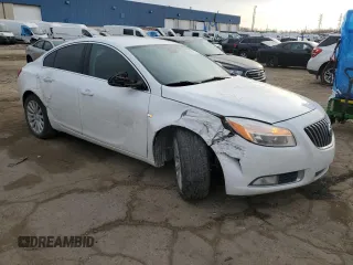 2011 Buick Regal CXL RL1 with VIN 2G4GN5EC4B9176246, listed as a Copart auction lot 84058274 with 127,229 mi miles and Clean Title. Bid and sale history available at DreamBid. Image 4.