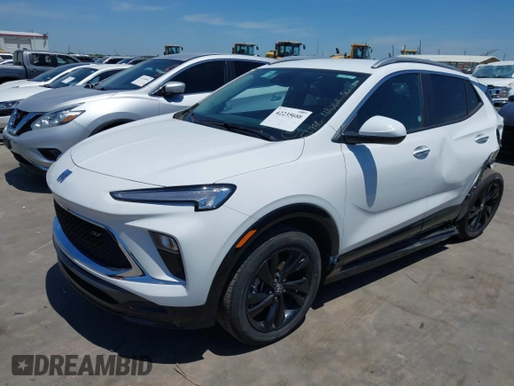 2024 Buick Encore GX Sport Touring with VIN KL4AMDSL6RB134272, listed as a IAAI auction lot 42235088 with 24,769 mi miles and . Bid and sale history available at DreamBid. Image 2.
