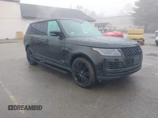 2019 Land Rover Range Rover z VIN SALGS5RE6KA559112, wystawiony jako IAAI lot #41826803 z przebiegiem 98 613 mil mil oraz . Historia ofert i sprzedaży dostępna na DreamBid. Obrazek 1.