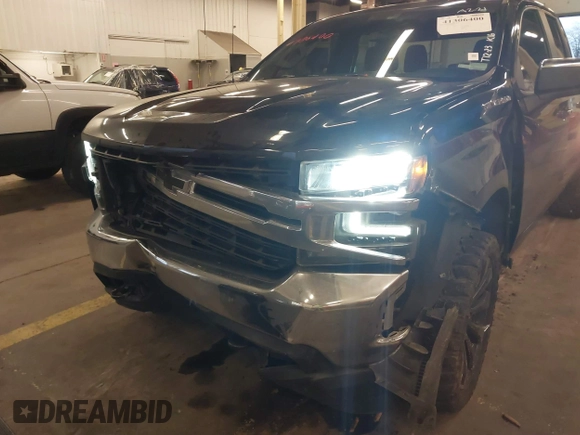 2020 Chevrolet Silverado 1500 LT with VIN 1GCRYDED9LZ130393, listed as a IAAI auction lot 41306400 with 97,654 mi miles. Bid and sale history available at carsss.com. Image 6.