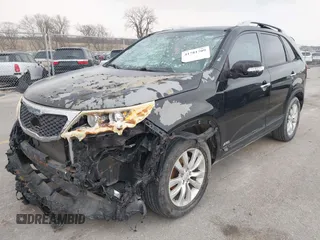 2011 Kia Sorento EX with VIN 5XYKUDA28BG064286, listed as a IAAI auction lot 41781709 with 288,395 mi miles. Bid and sale history available at carsss.com. Image 2.