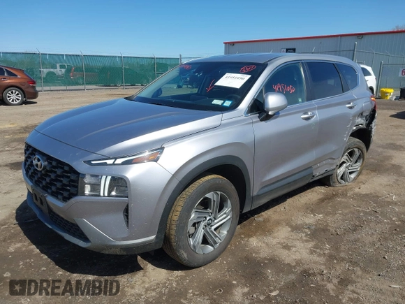 2021 Hyundai Santa Fe SE with VIN 5NMS1DAJ5MH320635, listed as a IAAI auction lot 41951050 with 26,593 mi miles. Bid and sale history available at carsss.com. Image 17.