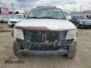 2007 Nissan Pathfinder SE with VIN 5N1AR18W67C634121, listed as a Copart auction lot 75893504 with 0 mi miles and Salvage Title. Bid and sale history available at carsss.com. Image 5.