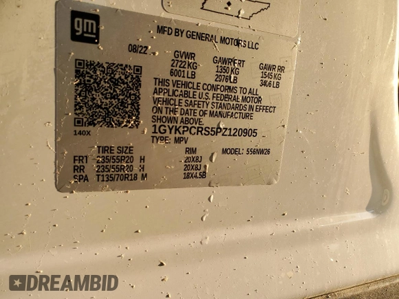 2023 Cadillac XT6 FWD Premium Luxury z VIN 1GYKPCRS5PZ120905, wystawiony jako Copart lot #48533775 z przebiegiem 30 694 mil mil oraz Szkoda całkowita • Salvage title. Historia ofert i sprzedaży dostępna na DreamBid. Obrazek 13.