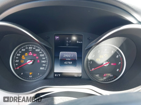 2017 Mercedes-Benz C 300 with VIN 55SWF4JB5HU198196, listed as a IAAI auction lot 42527183 with 42,788 mi miles and . Bid and sale history available at DreamBid. Image 7.