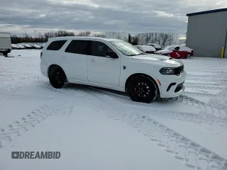 2023 Dodge Durango SRT Hellcat Premium with VIN 1C4SDJH94PC689376, listed as a Copart auction lot 86448744 with 303 mi miles and Clean Title. Bid and sale history available at DreamBid. Image 12.