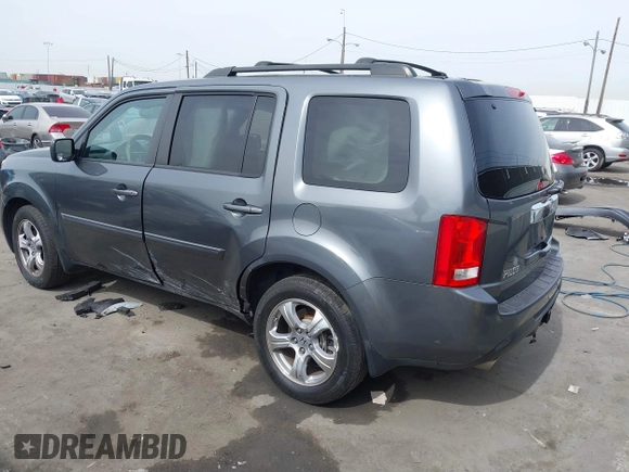 2012 Honda Pilot EX-L with VIN 5FNYF3H55CB039448, listed as a IAAI auction lot 41657753 with 168,647 mi miles. Bid and sale history available at carsss.com. Image 3.