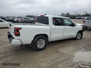 2024 Nissan Frontier SV with VIN 1N6ED1EJ8RN642206, listed as a Copart auction lot 43000665 with 5,680 mi miles and Salvage Title. Bid and sale history available at carsss.com. Image 3.