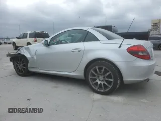 2008 Mercedes-Benz SLK-Class 3.0L with VIN WDBWK54F28F181903, listed as a Copart auction lot 46218965 with 79,110 mi miles and Salvage Title. Bid and sale history available at carsss.com. Image 2.