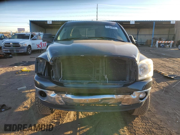 2007 Dodge 1500 ST with VIN 1D7HU18P87J513814, listed as a Copart auction lot 81496054 with 184,253 mi miles and Salvage Title. Bid and sale history available at DreamBid. Image 5.