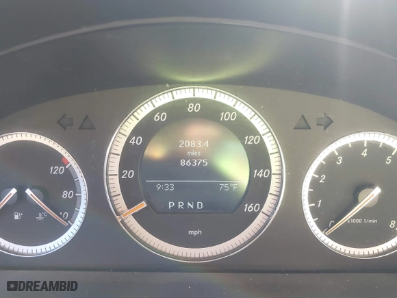 2008 Mercedes-Benz C-Class 3.0L Sport with VIN WDDGF54XX8F068029, listed as a IAAI auction lot 41626868 with 86,375 mi miles. Bid and sale history available at carsss.com. Image 7.