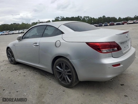 2015 Lexus IS 250C with VIN JTHFF2C29F2533283, listed as a Copart auction lot 73324934 with 0 miles and Clean Title. Bid and sale history available at carsss.com. Image 2.