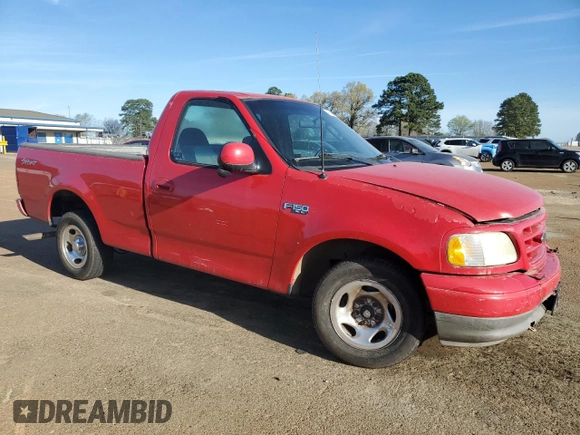 2003 Ford F-150 XL with VIN 1FTRF17283NA77788, listed as a Copart auction lot 49594385 with 333,522 mi miles and Salvage Title. Bid and sale history available at DreamBid. Image 4.