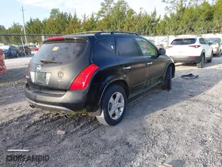 2005 Nissan Murano SL with VIN JN8AZ08T45W315692, listed as a IAAI auction lot 41662090 with 1 mi miles. Bid and sale history available at carsss.com. Image 4.