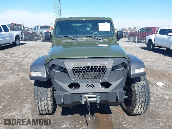 2021 Jeep Wrangler 80th Anniversary with VIN 1C4HJXAG4MW647038, listed as a IAAI auction lot 41580575 with 19,051 mi miles and . Bid and sale history available at DreamBid. Image 12.