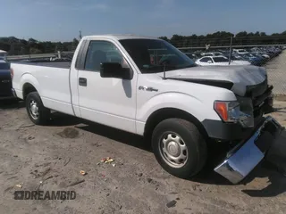 2014 Ford F-150 XL with VIN 1FTMF1CM0EKG51659, listed as a IAAI auction lot 42502648 with 99,450 mi miles and . Bid and sale history available at DreamBid. Image 1.