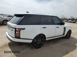 2017 Land Rover Range Rover HSE z VIN SALGS2FV6HA362498, wystawiony jako Copart lot #47239055 z przebiegiem 45 368 mil mil oraz Szkoda całkowita • Salvage title. Historia ofert i sprzedaży dostępna na DreamBid. Obrazek 3.