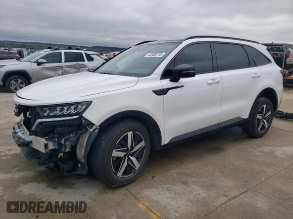 2022 Kia Sorento S with VIN 5XYRL4LC5NG128943, listed as a Copart auction lot 44909715 with 112,427 mi miles and Salvage Title. Bid and sale history available at carsss.com. Image 1.