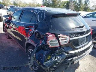 2019 Mercedes-Benz GLA with VIN WDCTG4EB7KJ577237, listed as a IAAI auction lot 41315537 with 45,546 mi miles. Bid and sale history available at carsss.com. Image 3.