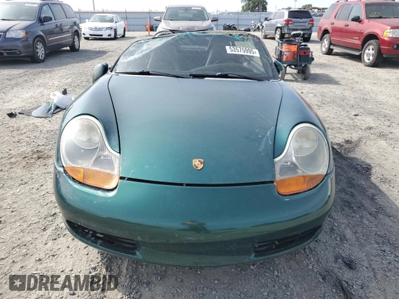 2001 Porsche Boxster z VIN WP0CA29861U621171, wystawiony jako Copart lot #53575995 z przebiegiem Nie podano mil oraz Czysty tytuł • Clean title. Historia ofert i sprzedaży dostępna na DreamBid. Obrazek 5.