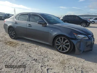 2014 Lexus GS 350 with VIN JTHBE1BL4E5038010, listed as a Copart auction lot 62227354 with 128,277 mi miles and Salvage Title. Bid and sale history available at carsss.com. Image 4.