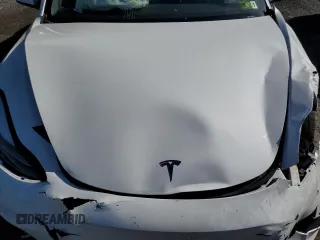 2023 Tesla Model 3 with VIN 5YJ3E1EA5PF567354, listed as a Copart auction lot 60964725 with 60,962 mi miles and Salvage title. Bid and sale history available at DreamBid. Image 11.